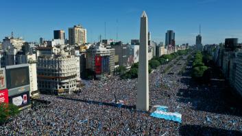 Argentina se echa a la calle para celebrar el tercer Mundial