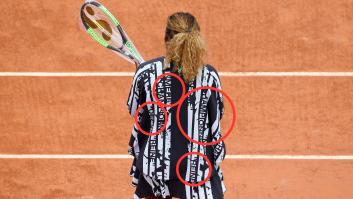 El potente mensaje feminista de la chaqueta de Serena Williams en Roland Garros