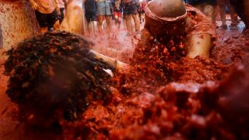 El tiempo en Buñol durante la Tomatina 2023: cielo nublado pero sin lluvias