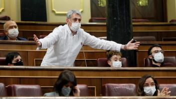 La reacción de Oskar Matute (Bildu) tras este comentario sobre los vascos en 'Liarla Pardo'