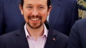 ¿Qué significa el dichoso triángulo rojo invertido de Iglesias y Garzón?