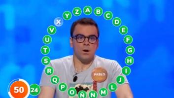 Este ha sido 'El Rosco' de Pablo en 'Pasapalabra': ¿Cuántas sabrías responder?