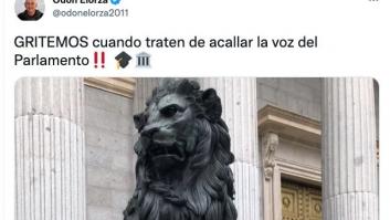 Odón Elorza monta revuelo en Twitter al subir esta foto en la que sale él