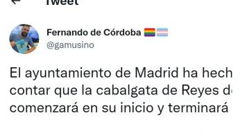 Deja a todos atónitos al fijarse en este 'flyer' del Ayuntamiento de Madrid para la cabalgata de Reyes