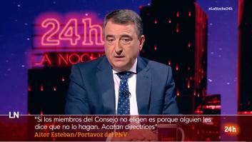 Aitor Esteban verbaliza en TVE justo lo que muchos piensan y arrasa en Twitter