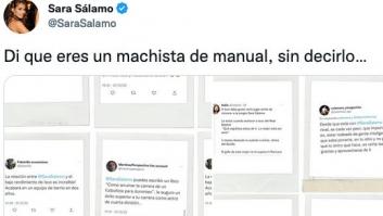 Sara Sálamo enseña los mensajes machistas que está recibiendo en las últimas horas
