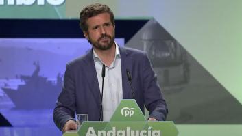 Cachondeo en Twitter con la reacción de Iturgaiz al ser interrumpido por la llegada de Casado