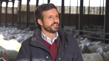 Con ovejas de fondo, Casado lo suelta: la escena que hace movilizarse a Twitter