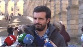 Pablo Casado pronuncia estas nueve palabras en Segovia y se lía en Twitter: "Lo pone muy fácil"