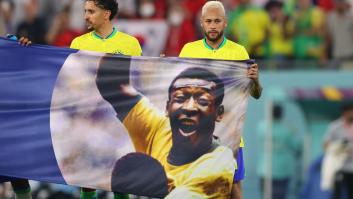 La emotiva reacción de Enmanuel Macron tras la muerte de Pelé