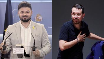 Pablo Iglesias le lanza un claro mensaje a Rufián: "Gabriel, vamos a dejar de hacer el gilipollas"