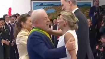 Lo que hace Yolanda Díaz al ver a Lula da Silva es de lo más visto ahora en Twitter