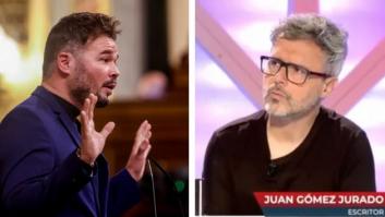 No lo nombra pero este tuit de Rufián va para lo que ha dicho Juan Gómez-Jurado de la política