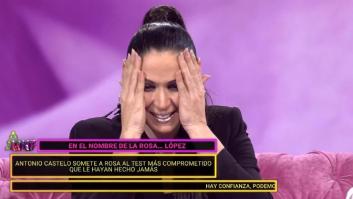 "¿Estamos en directo?": la confusión de Rosa López en pleno 'Mediafest Night Fever'