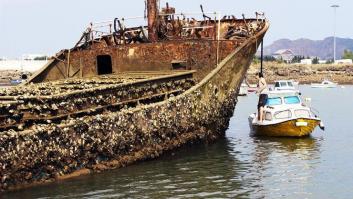 Pejac: homenaje impresionista a Monet en un barco