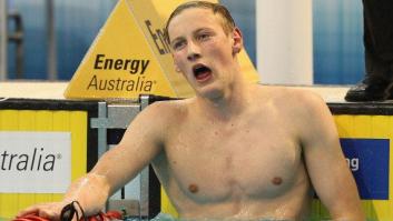 ¿Ves algo raro en estas fotos? Un aficionado sí y salvó la vida a este nadador