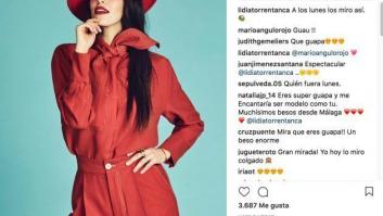Lidia Torrent tiene un claro parecido razonable en esta foto de Instagram