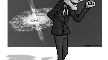 Charlatán corrupto y asesino pide el traslado a un agujero negro