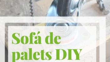 Cómo hacer un sofá con palets