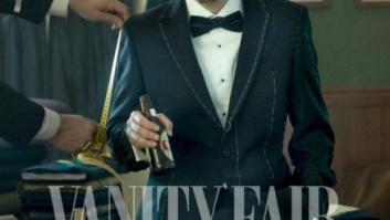 Pablo Iglesias, con pajarita y botellín de cerveza