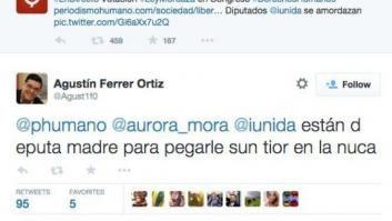 Izquierda Plural denuncia a un periodista por amenazar con "un tiro en la nuca" a sus diputados