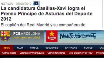 Iker Casillas y Xavi Hernández, premiados con Príncipe de Asturias del Deporte 2012