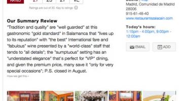 Guías gastronómicas: del papel a la pantalla del móvil