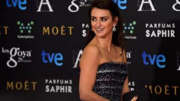 Penélope Cruz en los Goya 2015, cinco años después