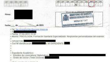 Las quejas de los opositores obligan a Sanidad a revisar 28.800 exámenes