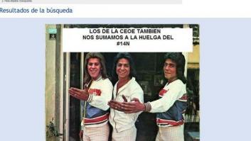 Atacada la página web de la CEOE con un mensaje de apoyo a la huelga general del 14-N (FOTO)