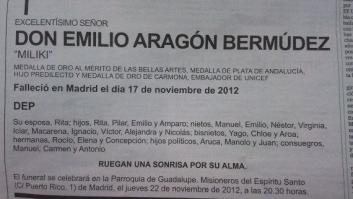 Los familiares de 'Miliki' "ruegan una sonrisa por su alma" (FOTOS)