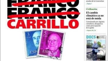 'La Gaceta' indigna a los internautas por su portada sobre Franco (TUITS)