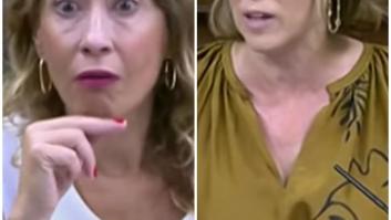 El espejo del alma: la ministra de Transportes, ojiplática tras lo que ha dicho Cuca Gamarra