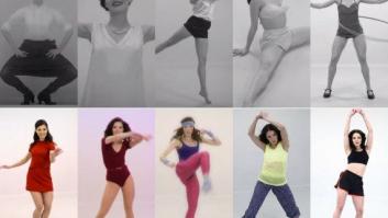 Cien años de 'fitness' en cien segundos (VÍDEO)