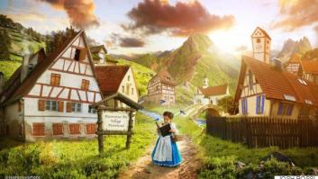 Un padre sorprende a su hija con una sesión de fotos de 'La Bella y la Bestia'