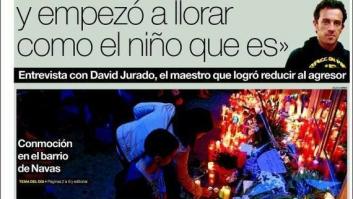 Un niño y un profesor