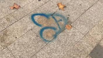 Gamberros pintan penes por las calles de Alcalá la Real (Jaén) para 'celebrar' Halloween