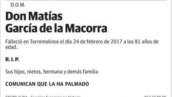 La curiosa frase en esta esquela de Diario Sur