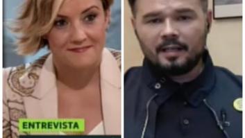 El comentario de Rufián sobre el rey Felipe que ha dejado con esta cara a Cristina Pardo