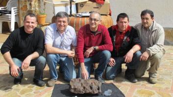 Un meteorito de 100 kilos, en un bar de pueblo