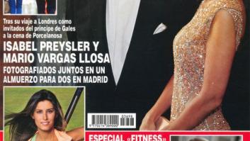 Isabel Preysler y Mario Vargas Llosa: la extraña pareja portada de '¡Hola!'