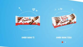 Una estadounidense prueba el Kinder Bueno y su reacción la ha compartido ya medio Twitter