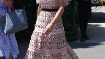 El vestido de Pippa Middleton en Wimbledon o cómo llevar transparencias con elegancia