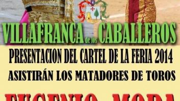 Villafranca de los Caballeros cambia los toros por material escolar