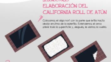 Aprende a preparar un California roll, el sushi más famoso
