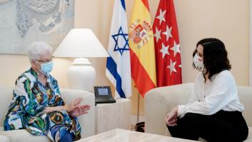 Ayuso muestra su apoyo a la embajadora de Israel en plena ofensiva en Gaza