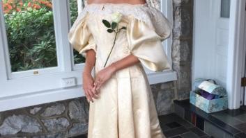 Todo el mundo ha visto este vestido de novia de 120 años de antigüedad, excepto una persona