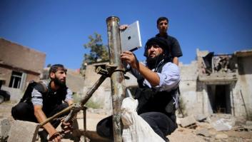 Los rebeldes sirios utilizan iPads para calcular los ángulos de tiro