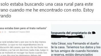 La respuesta a la absoluta asquerosidad que le dejaron unos inquilinos: "Estáis denunciados"
