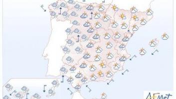 Tiempo en el puente de Todos los Santos: alertas por lluvia y viento